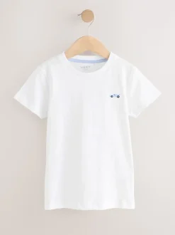 Blauw - Set van 5 T-shirts met korte mouwen (3mnd-7jr)