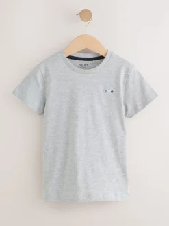 Blauw - Set van 5 T-shirts met korte mouwen (3mnd-7jr)