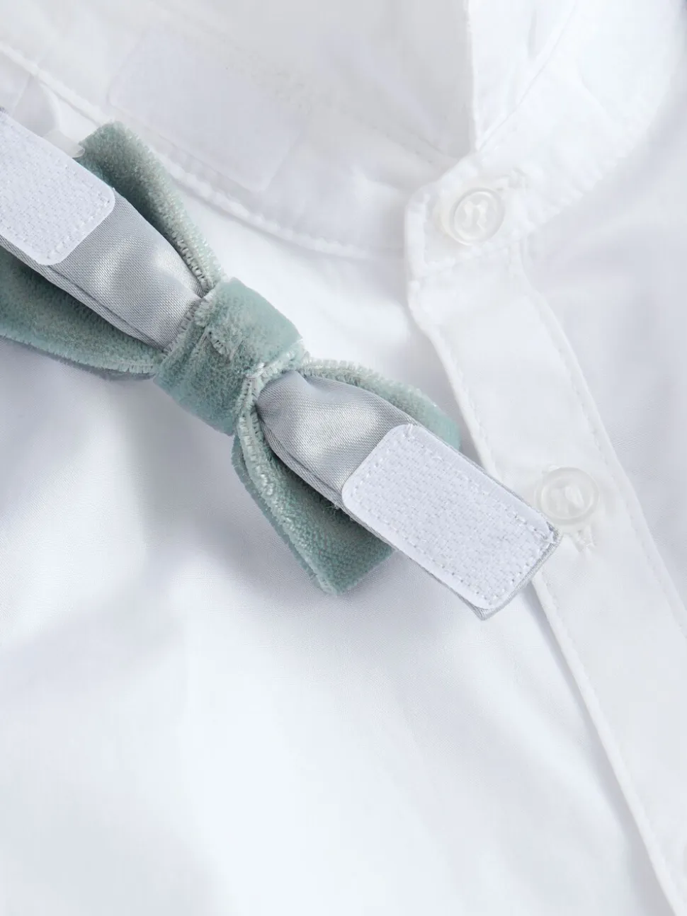 Blauw - Set van blazer, overhemd, broek en vlinderstrik (3mnd -9jr)