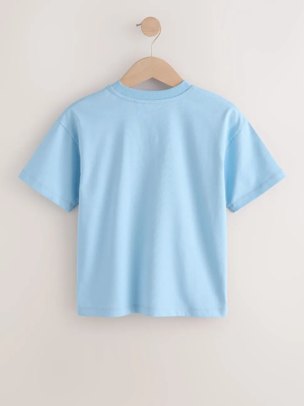 Blauw - Short Sleeve Logo Chest Graphic T-Shirts 4 Pack (3-16yrs)