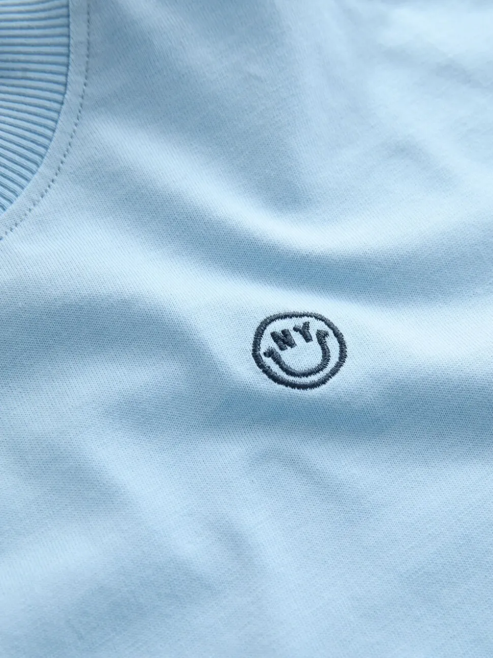 Blauw - Short Sleeve Logo Chest Graphic T-Shirts 4 Pack (3-16yrs)