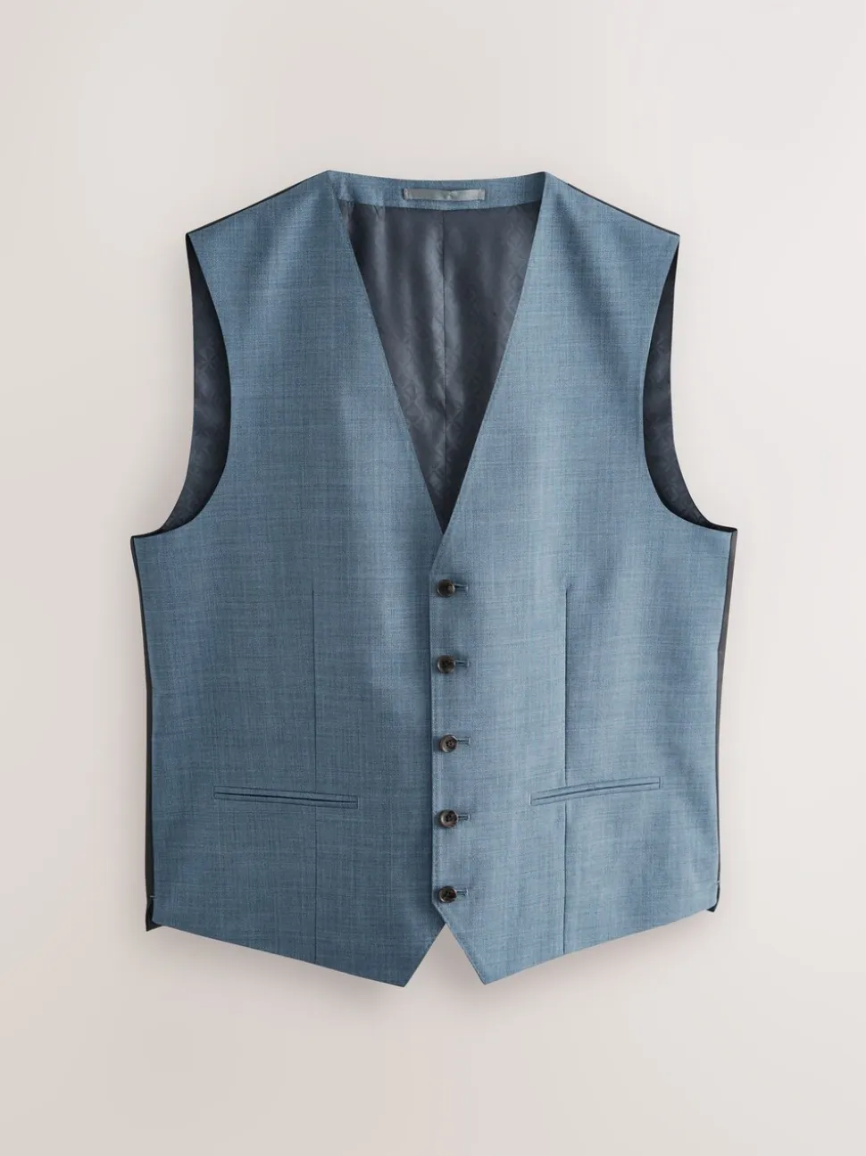 Blauw - Signature Nova Fides wollen gilet