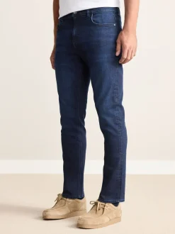 Blauw - Signature ultra zacht aanvoelende jeans