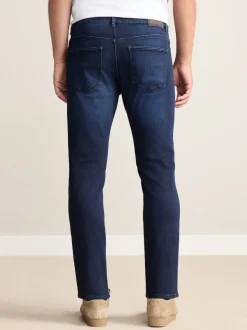 Blauw - Signature ultra zacht aanvoelende jeans