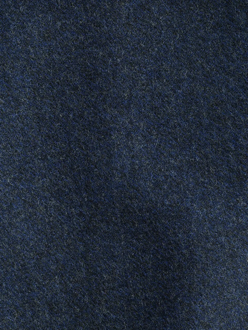 Blauw - Signature Zignone flanellen gilet van Italiaanse wol-kasjmier blend
