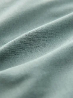 Blauw - Slim Fit - Set van 5 100% katoenen T-shirts met laagjes