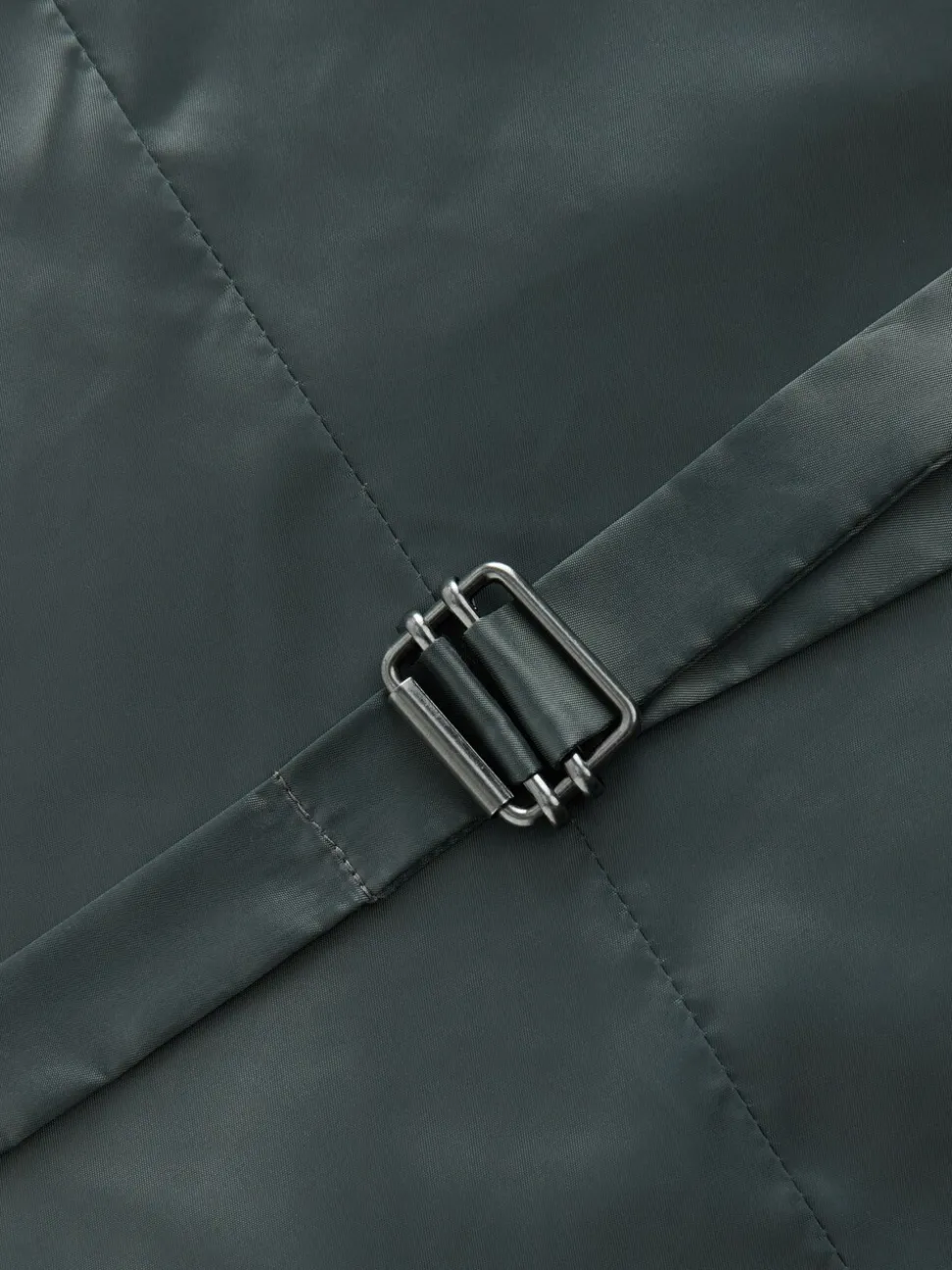 Blauw - Slim fit gestructureerd flanellen Pakgilet