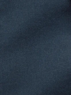 Blauw - Slim Fit Textured Flannel Suit Jacket