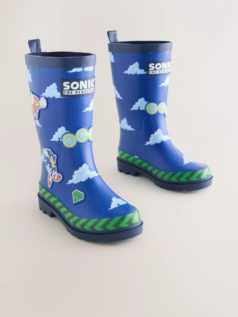 Blauw - Sonic Rubber Wellies