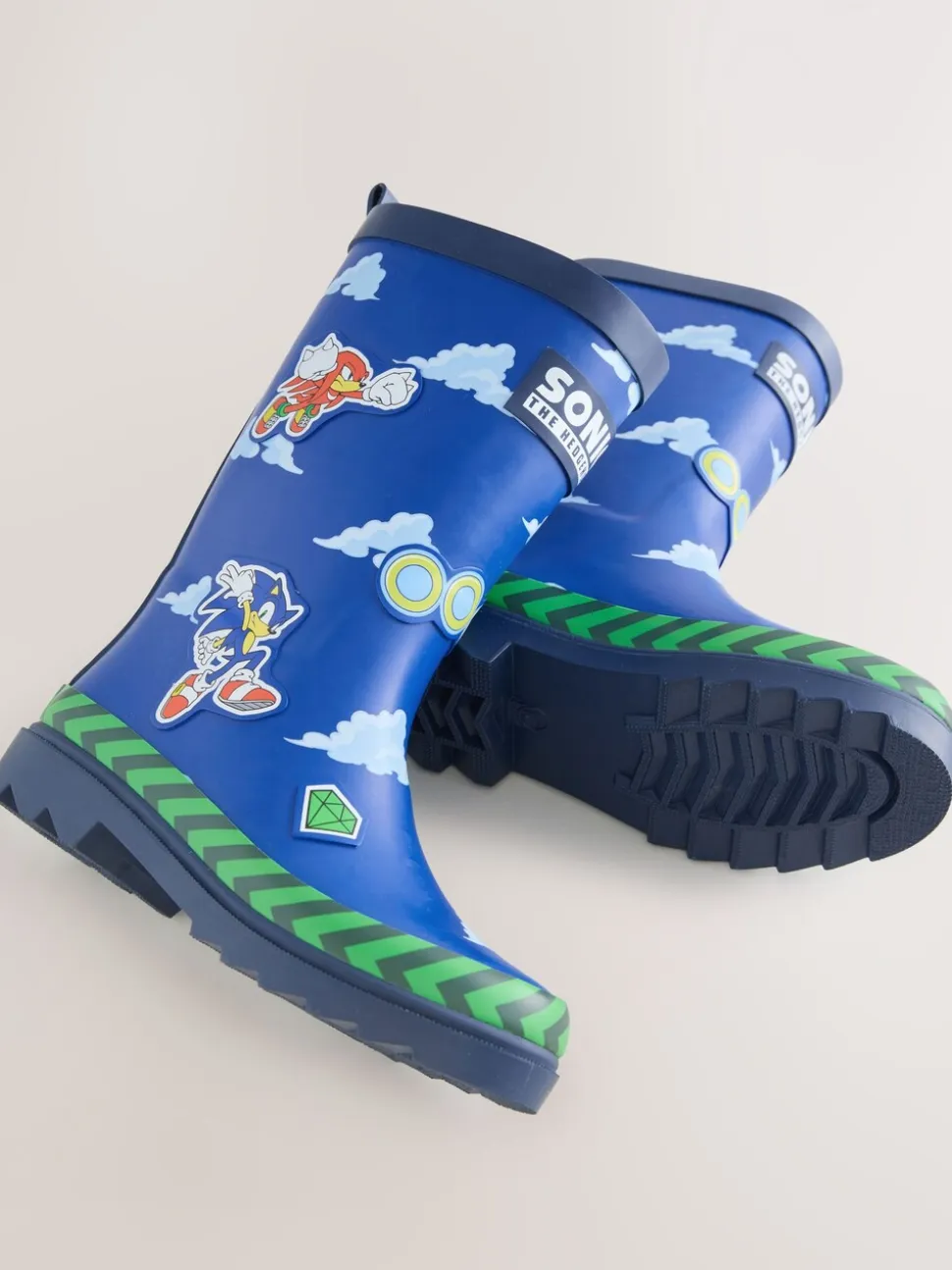 Blauw - Sonic Rubber Wellies
