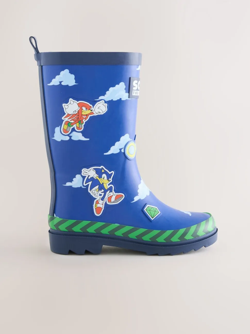 Blauw - Sonic Rubber Wellies