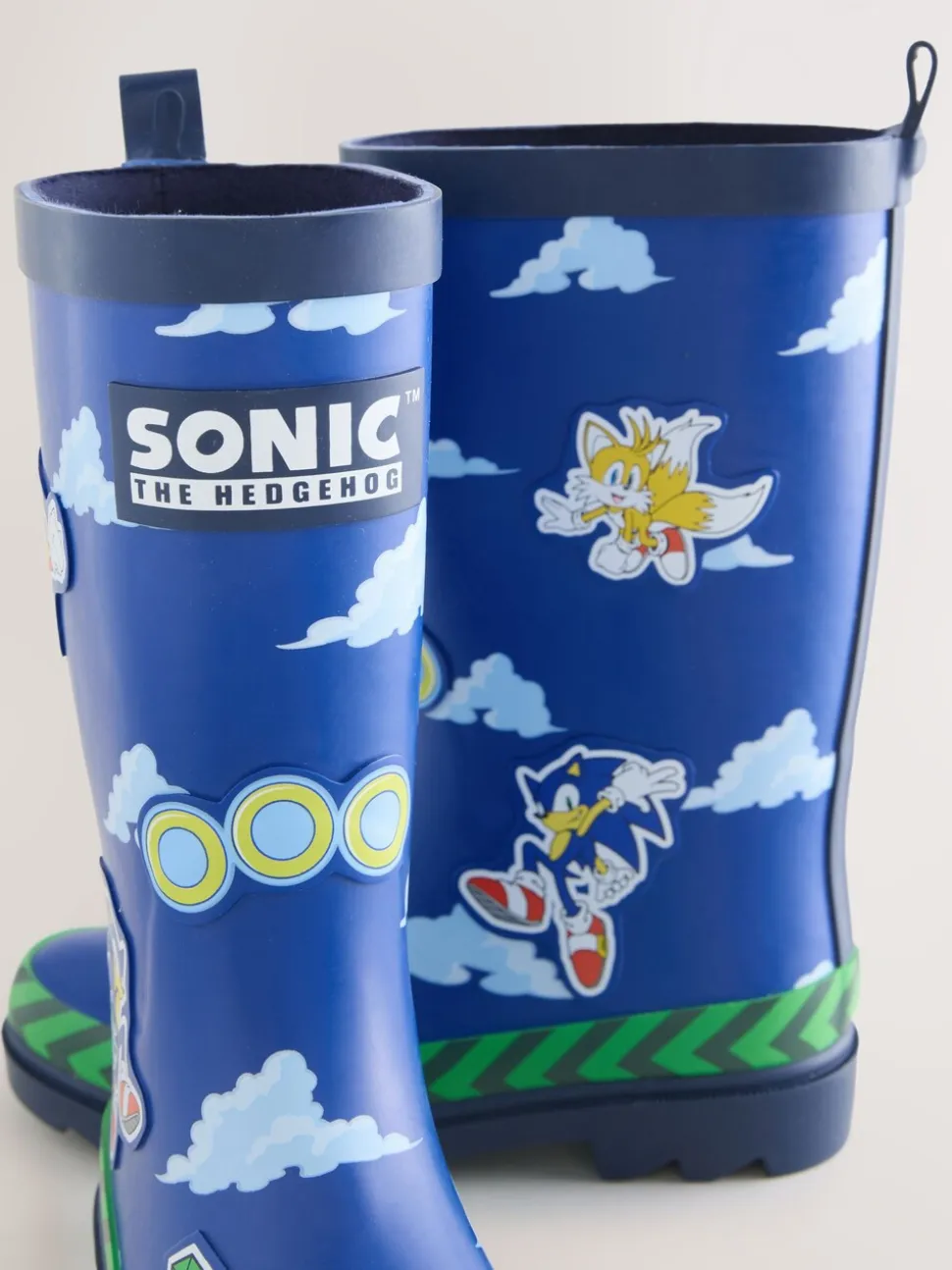 Blauw - Sonic Rubber Wellies