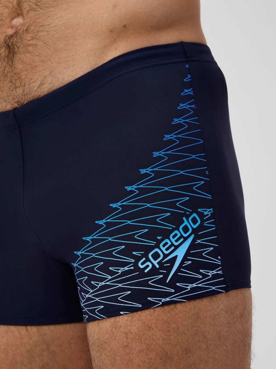 Blauw - Speedo Medley logo aquashorts