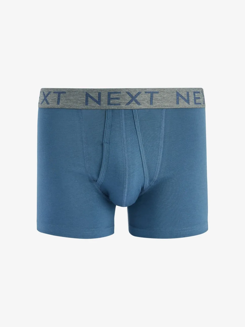 Blauw - Standaard - 10 Boxershorts zonder plooi