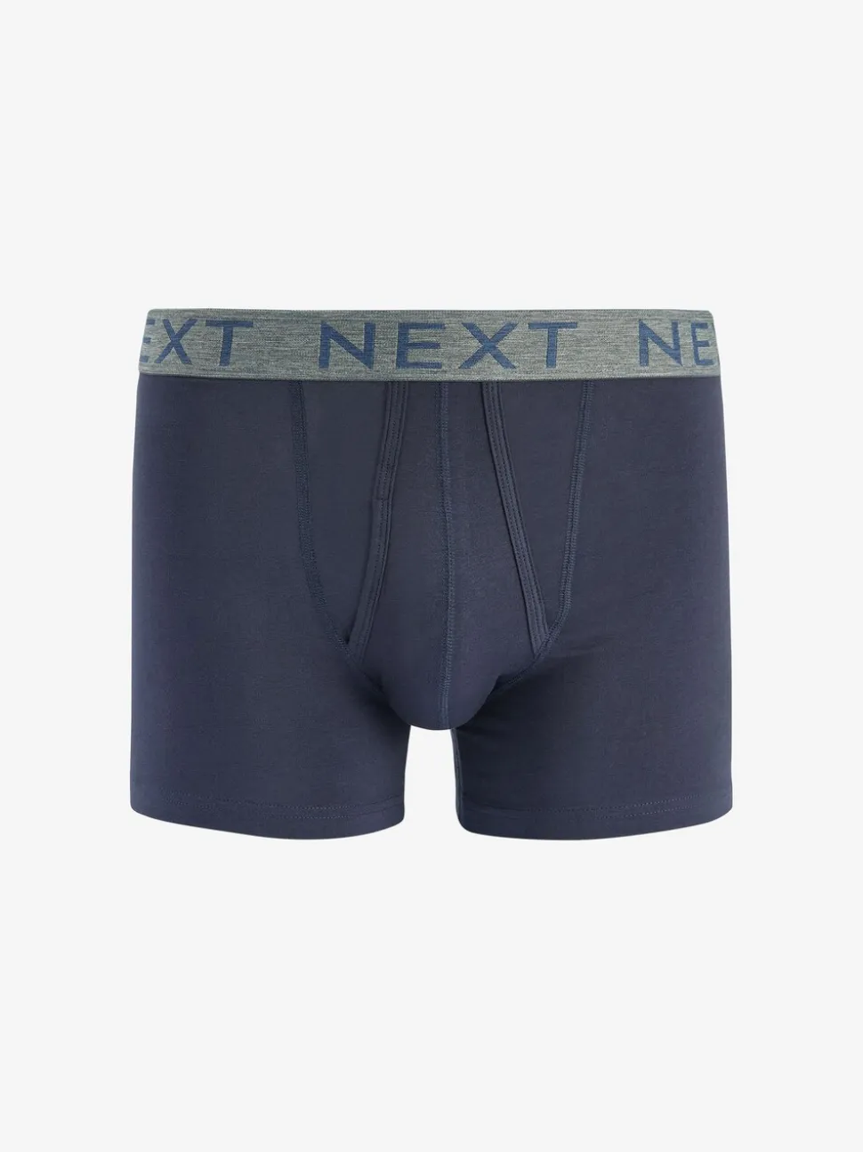 Blauw - Standaard - 10 Boxershorts zonder plooi