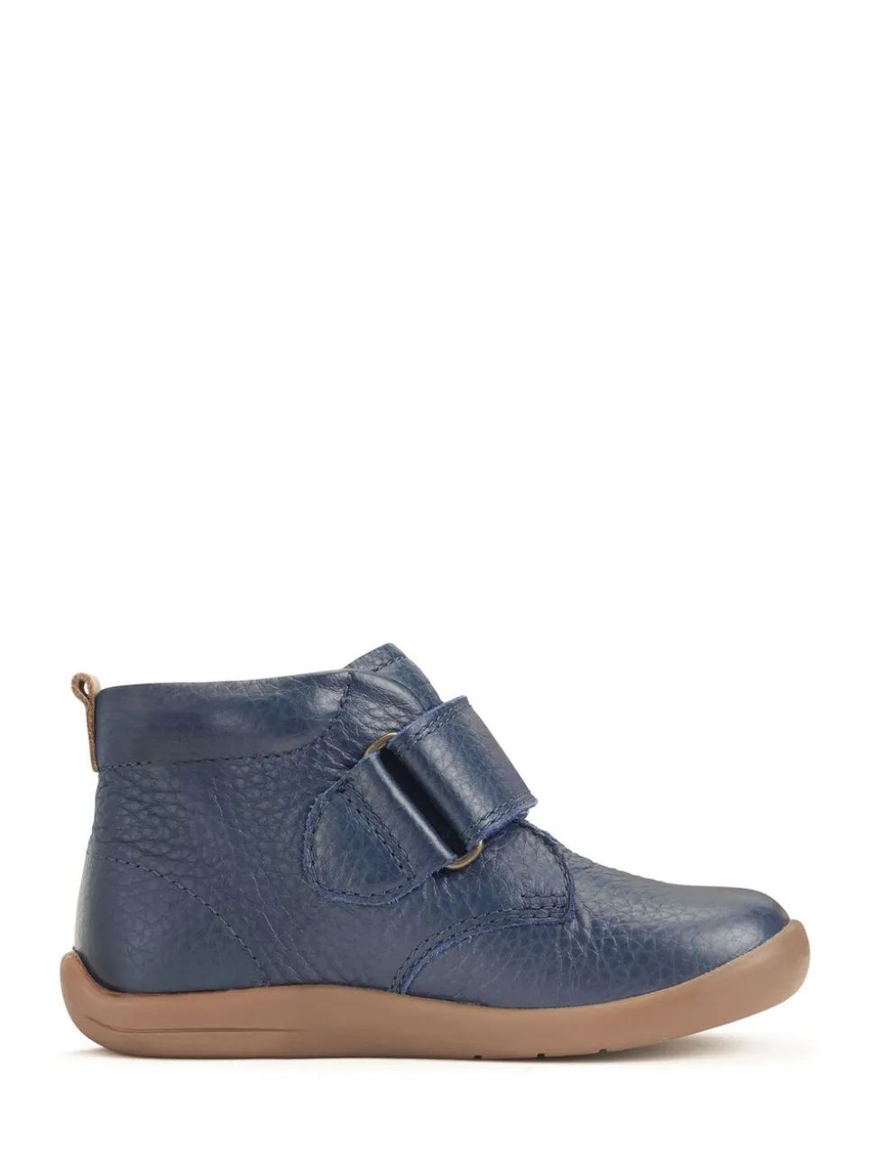 Blauw - Start Rite Totter leren laarzen met ripbies