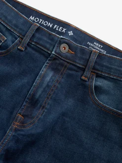 Blauw - Straight fit - Motionflex jeans