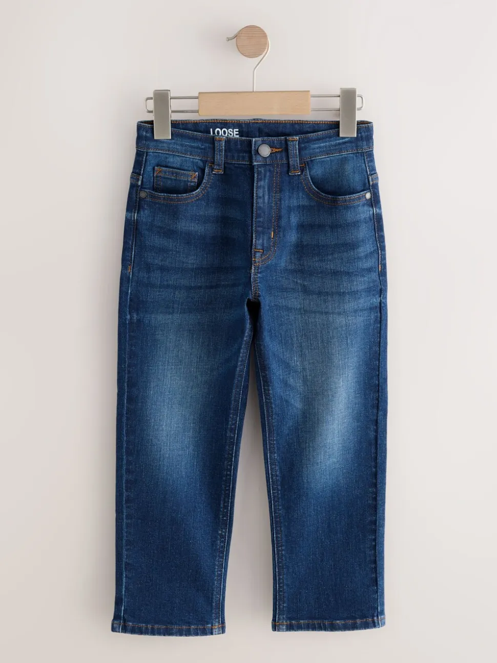 Blauw - Stretchjeans (3-17jr)