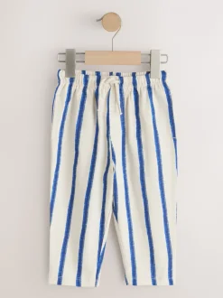 Blauw - Stripe Joggers 3 Pack (3mths-7yrs)