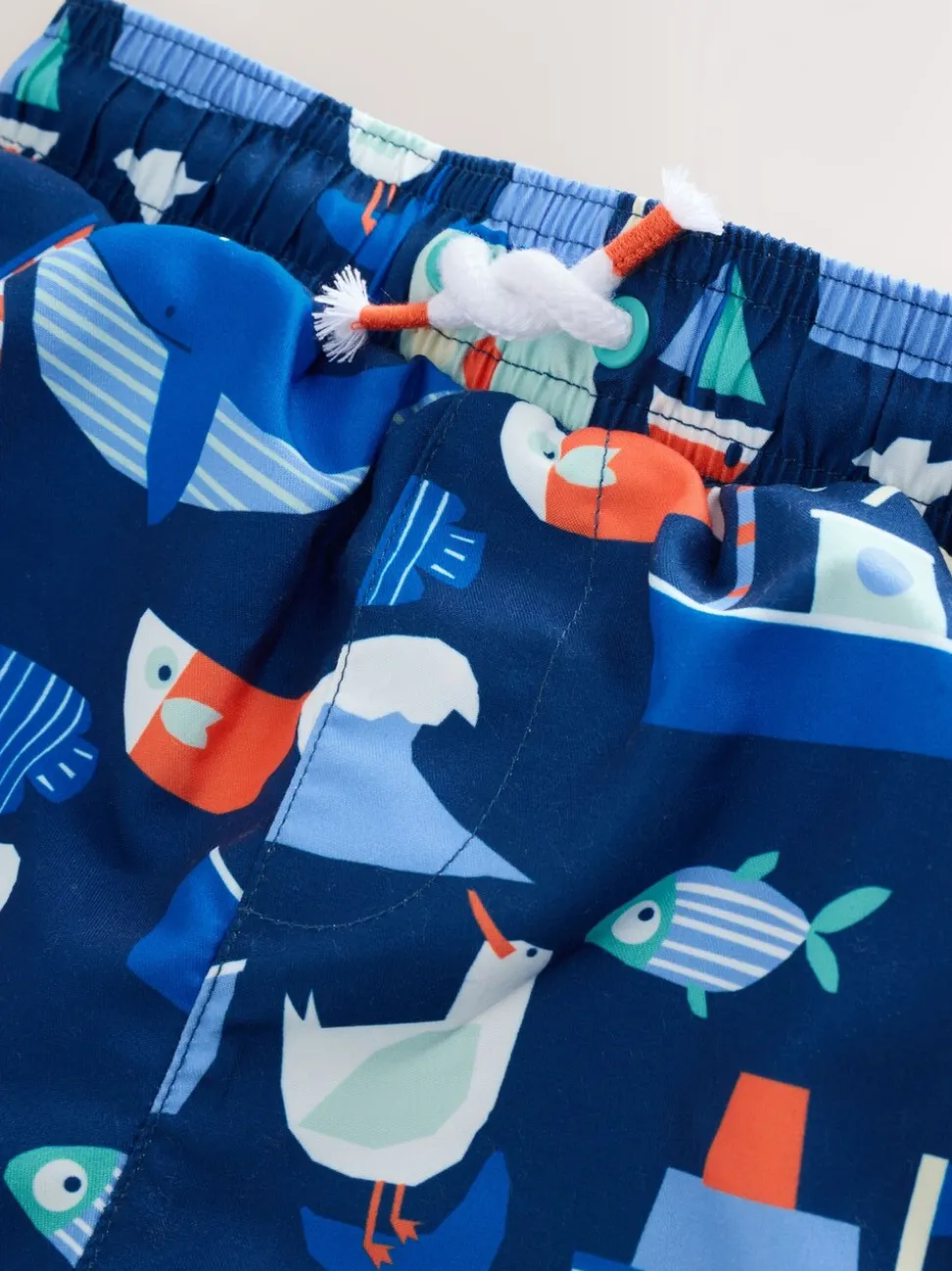 Blauw - Sunsafe Rash Vest and Swim Shorts Set (3mths-7yrs)