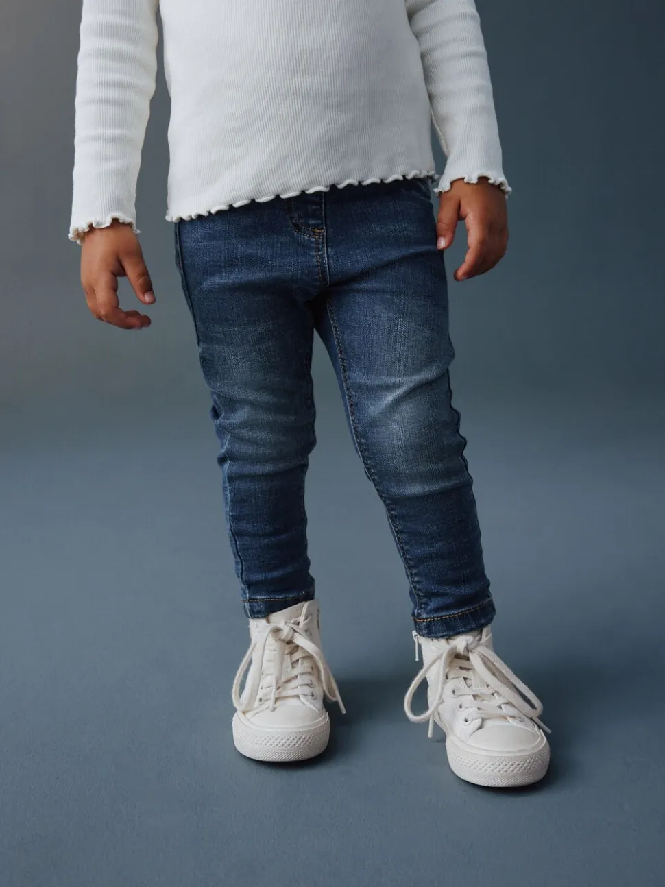 Blauw - Superskinny-fit jegging (3 mnd-7 jr)