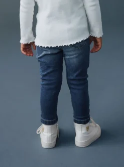 Blauw - Superskinny-fit jegging (3 mnd-7 jr)