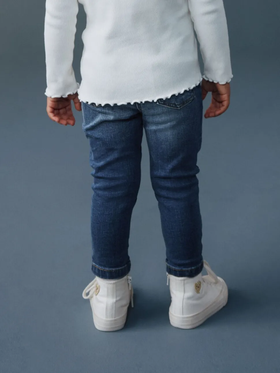 Blauw - Superskinny-fit jegging (3 mnd-7 jr)