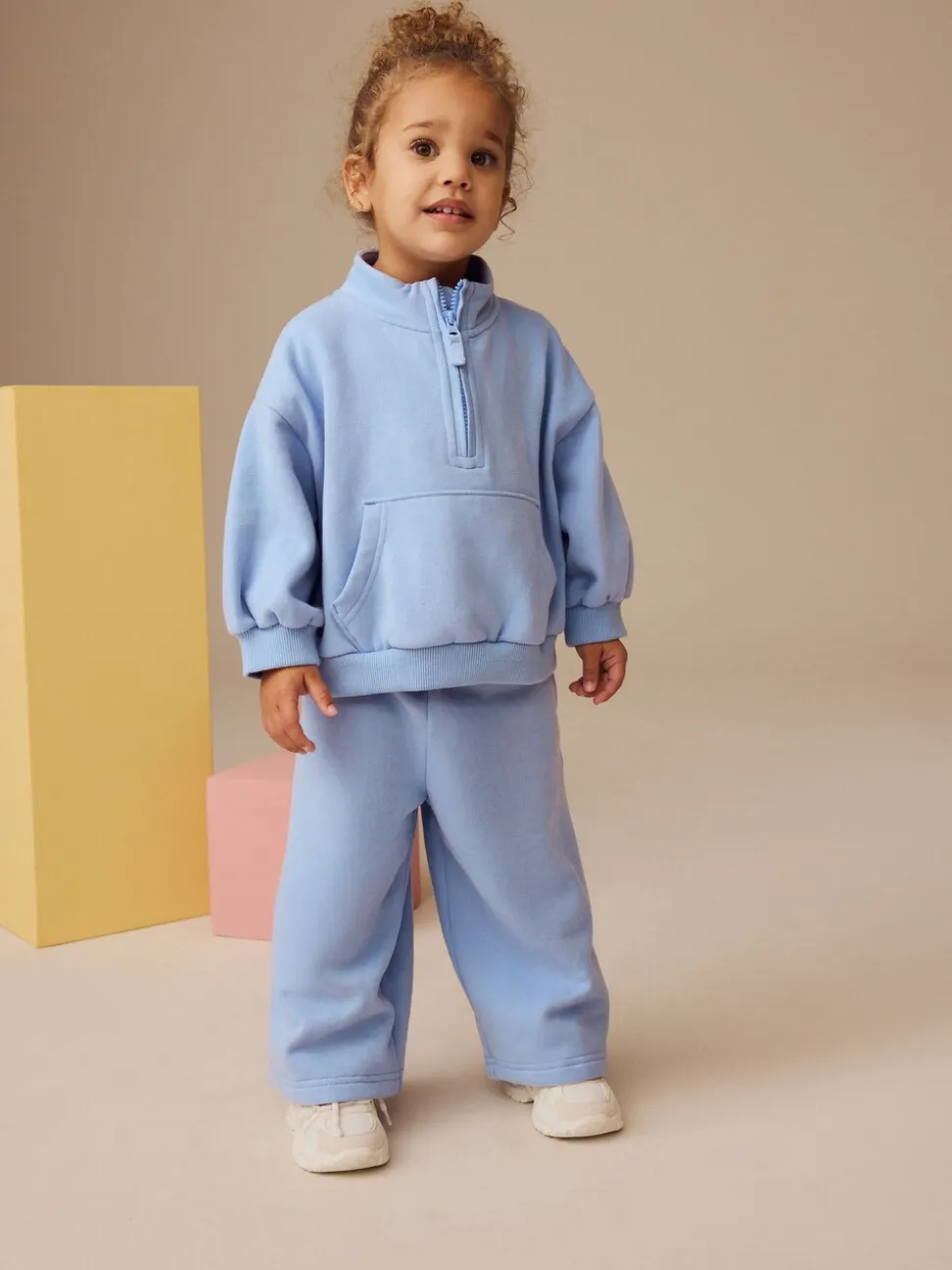 Blauw - Sweatjoggingbroek (3 mnd-7 jr)
