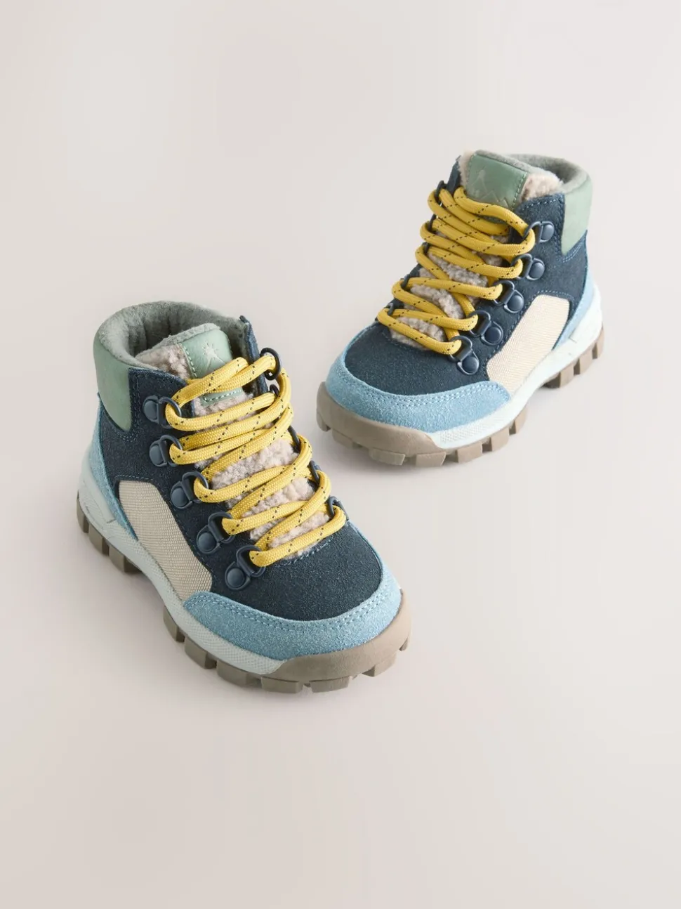Blauw - Thermische gevoerde Thinsulate™ wandelschoenen