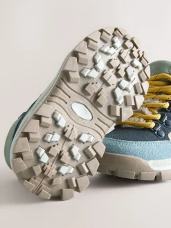 Blauw - Thermische gevoerde Thinsulate™ wandelschoenen