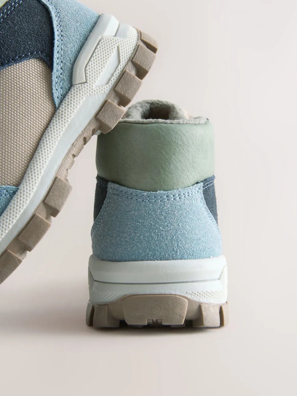 Blauw - Thermische gevoerde Thinsulate™ wandelschoenen