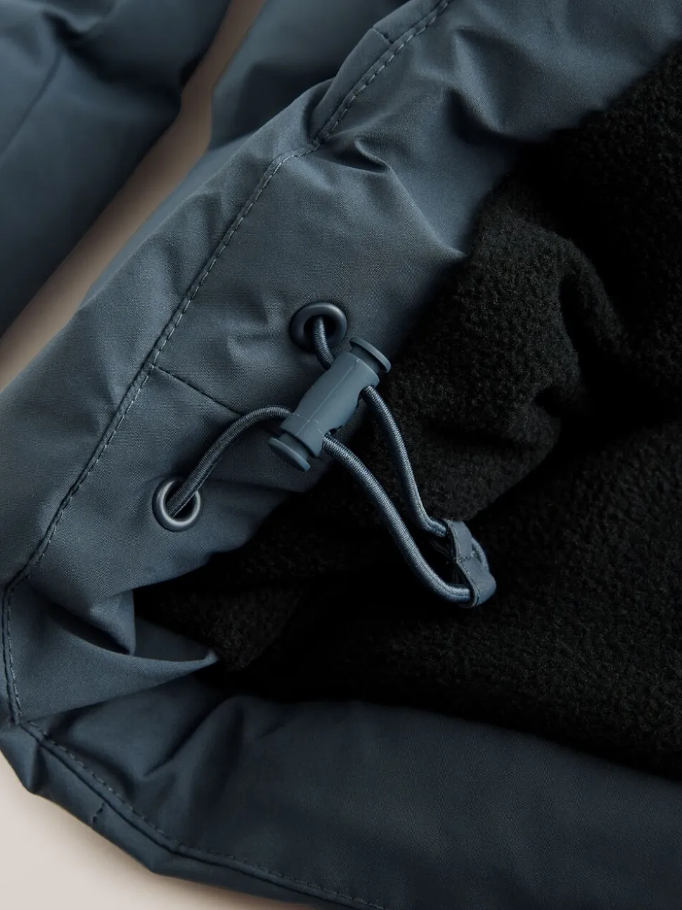 Blauw - ThermoGen regenbestendige gewatteerde Jack