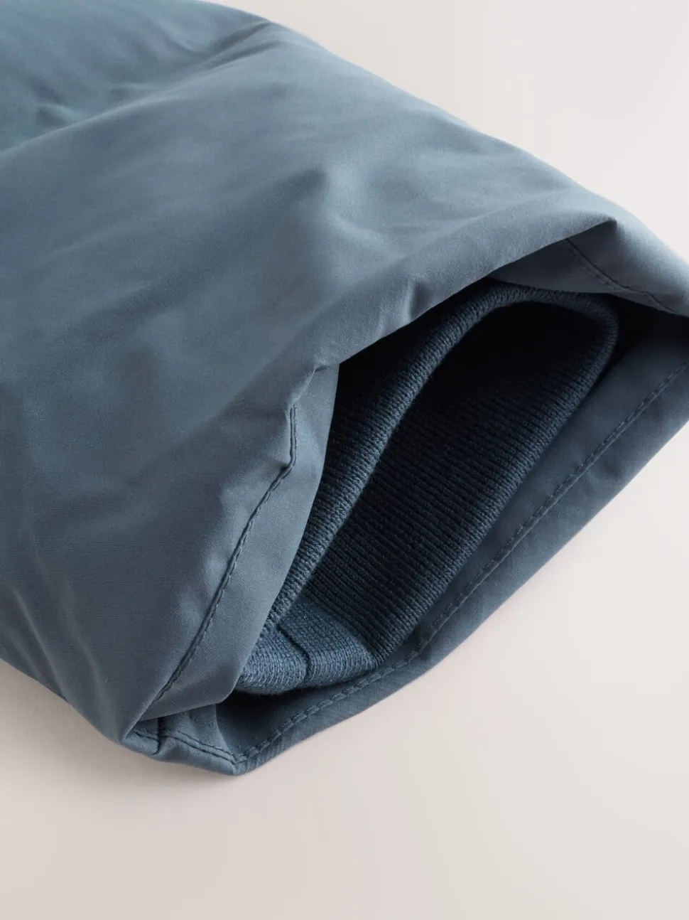 Blauw - ThermoGen regenbestendige gewatteerde Jack