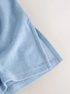 Blauw - Towelling Zip Through Cover-Up (3mths-7yrs)