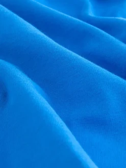 Blauw - T-shirts met korte mouwen en geborduurd rendier, verpakking van 4 (3-16jr)
