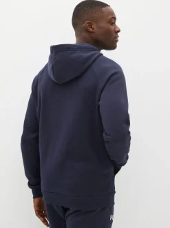 Blauw - Under Armour Rival fleece hoodie met rits
