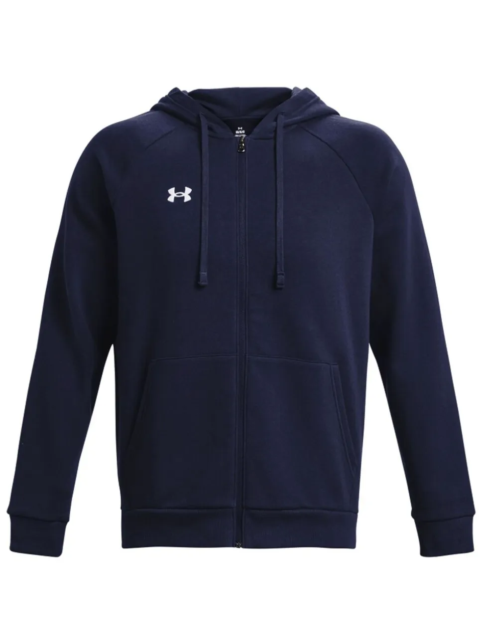 Blauw - Under Armour Rival fleece hoodie met rits