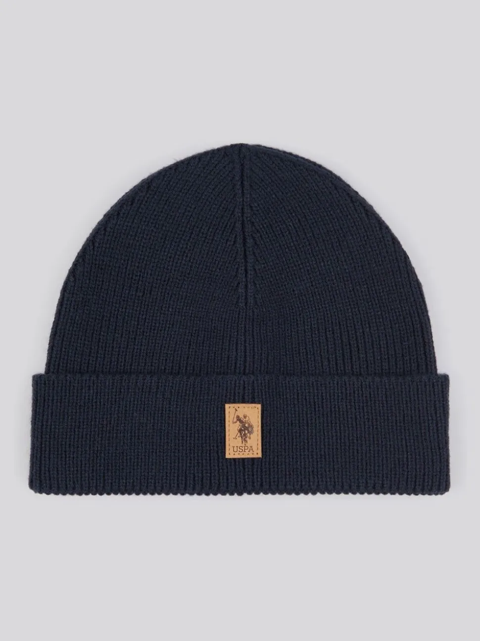 Blauw - U.S. Polo Assn. Signature gebreide wintermuts