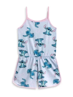 Blauw - Vanilla Underground Disney Stitch mouwloos speelpakje voor meisjes