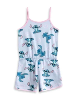 Blauw - Vanilla Underground Disney Stitch mouwloos speelpakje voor meisjes