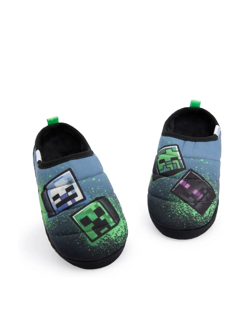 Blauw - Vanilla Underground Minecraft jongenspantoffels