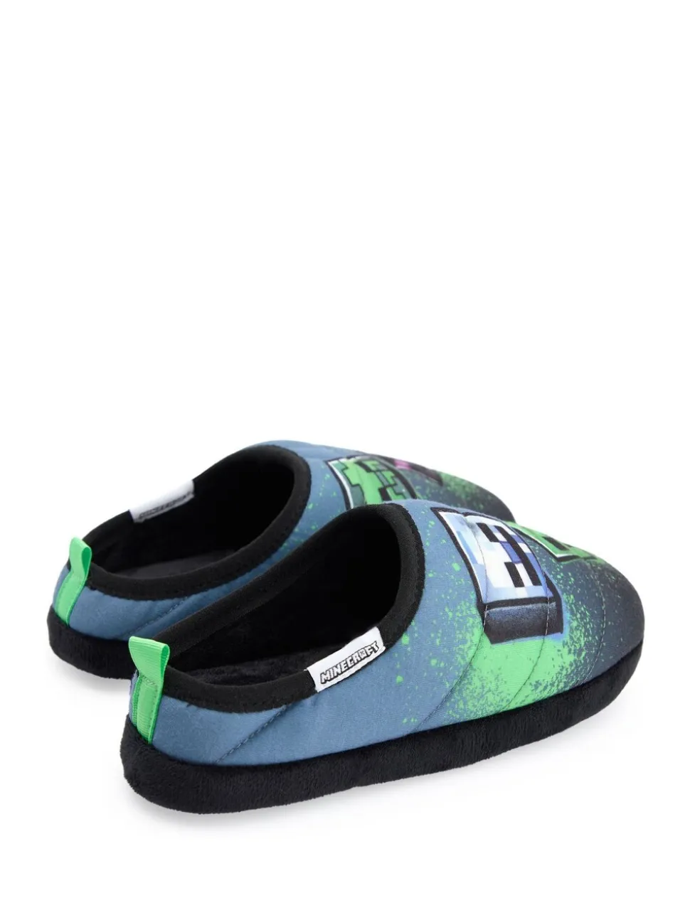 Blauw - Vanilla Underground Minecraft jongenspantoffels