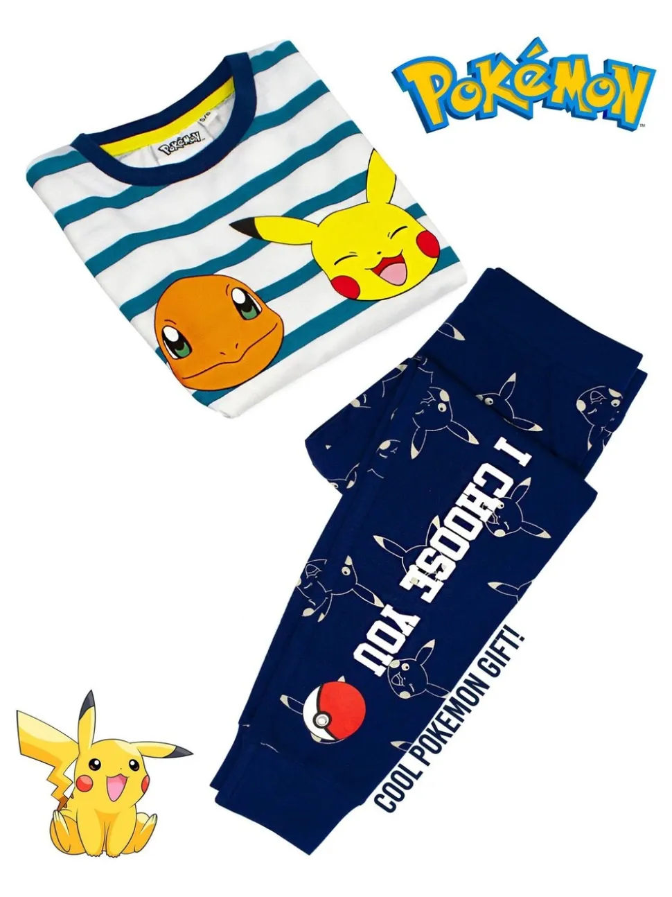 Blauw - Vanilla Underground pyjama met lange pijpen