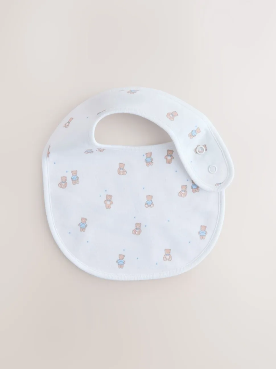 Blauw - Verpakking met 3 babyslabbetjes
