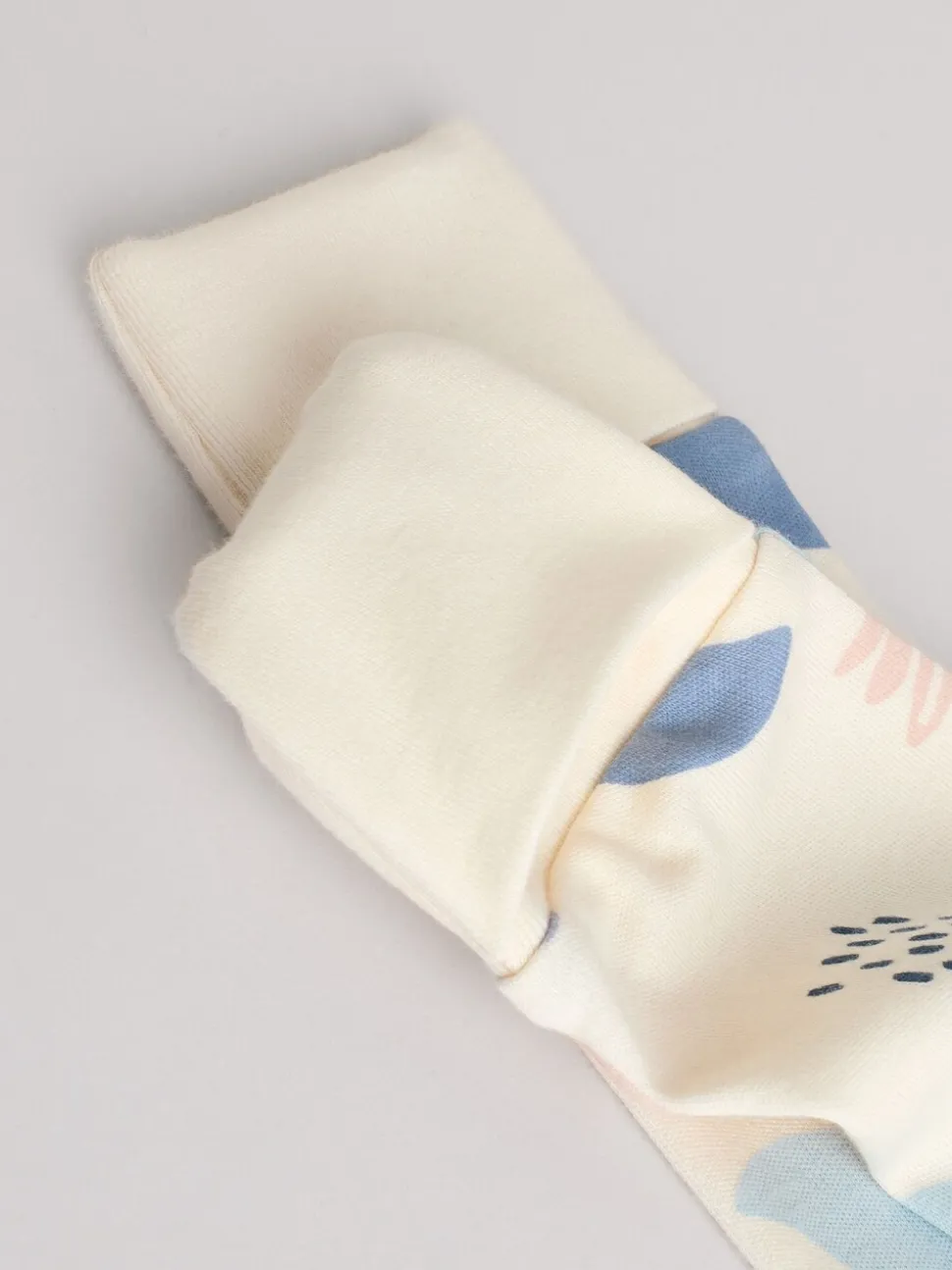 Blauw - Verpakking van 4 Baby slaappakjes zonder voetjes met tweewegrits (0mnd-3jr)