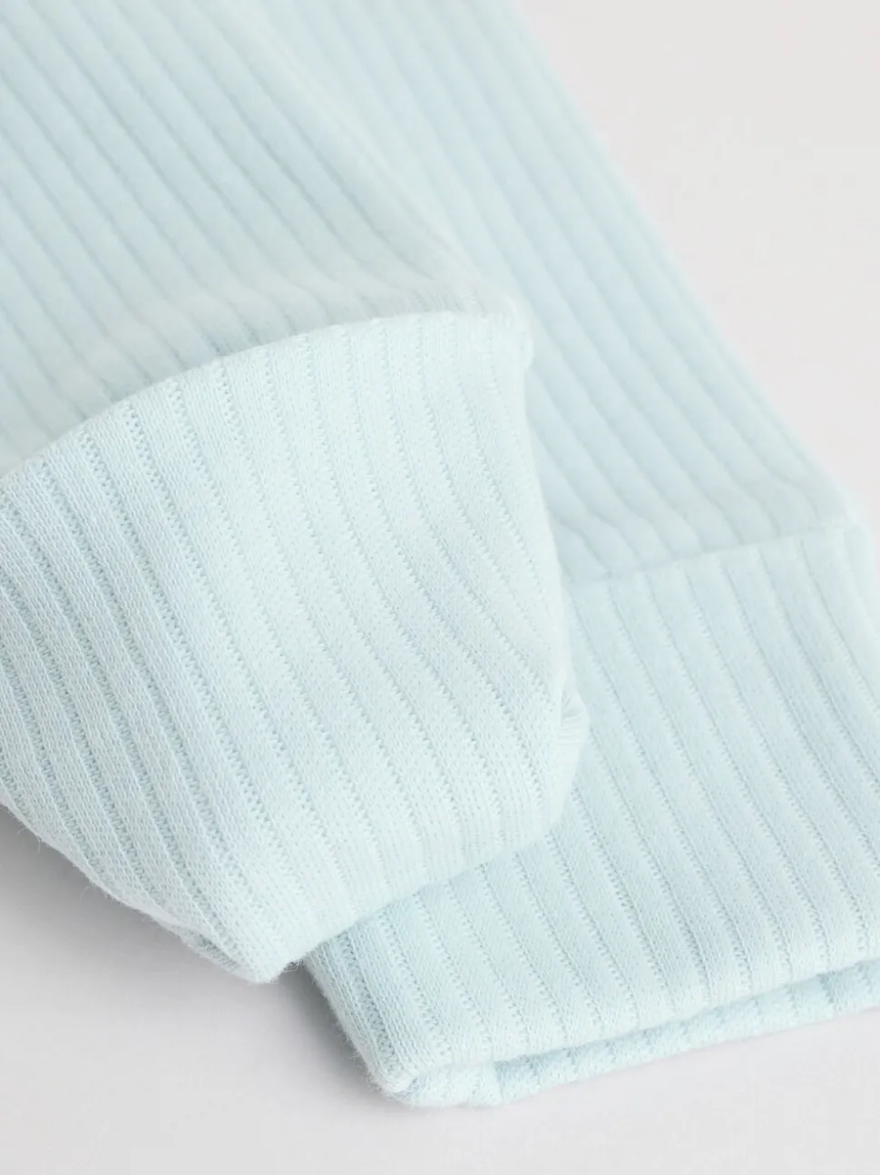 Blauw - Verpakking van 5 babyslaappakjes met tweewegrits (0 mnd - 3 jr)