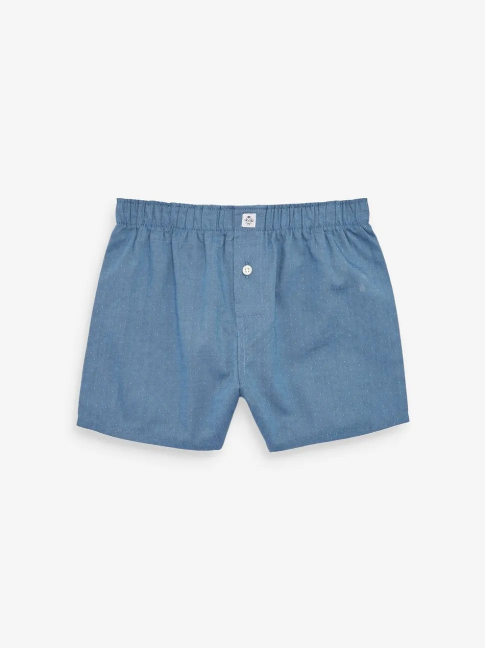 Blauw - Verpakking van 3 boxershorts van 100% katoen (2-16jr)