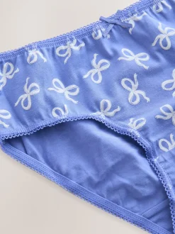 Blauw - Verpakking van 10 onderbroeken (1,5-16 jr)