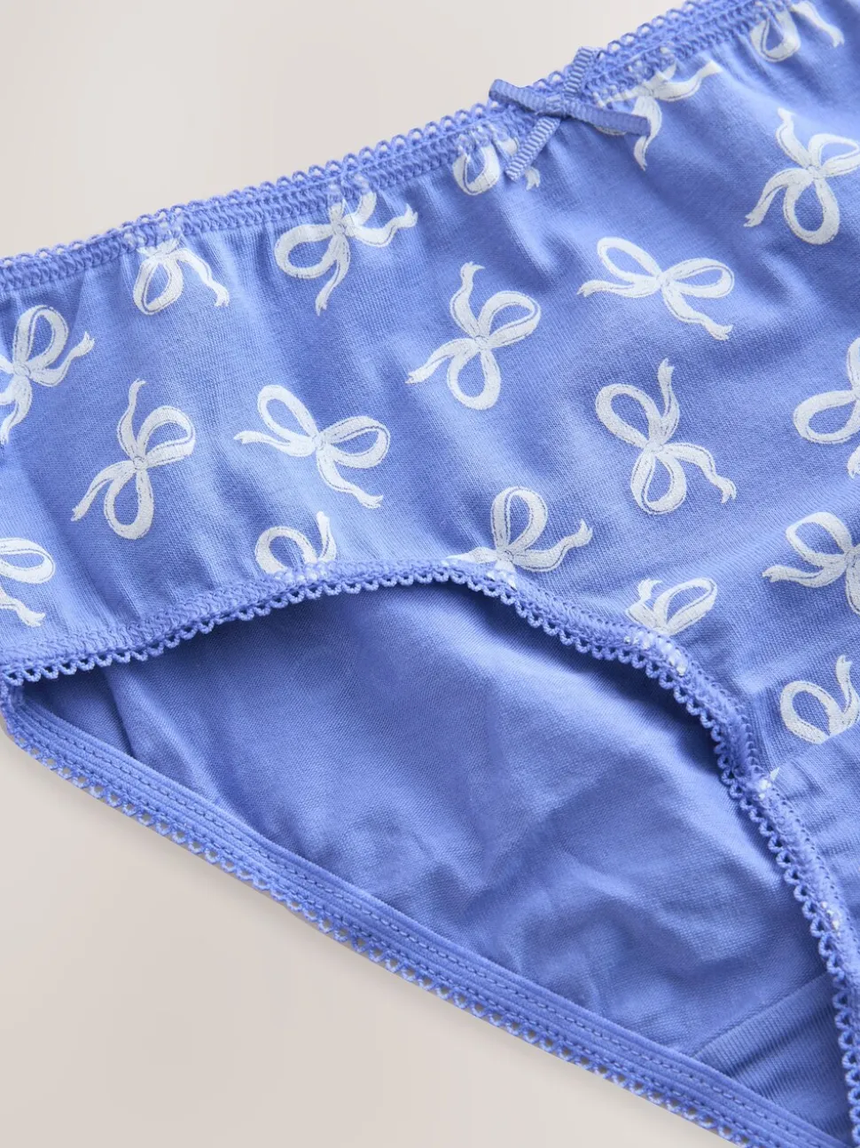 Blauw - Verpakking van 10 onderbroeken (1,5-16 jr)