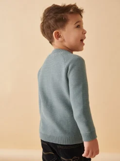 Blauw - Vest met ritssluiting (3 mnd-7 jr)